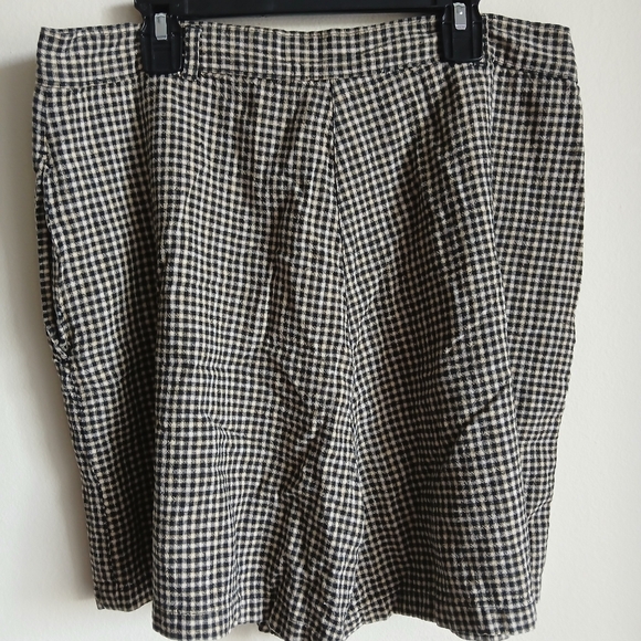 VINTAGE Women's Nick & Sarah Check Shorts Size 17/18 - Picture 7 of 9